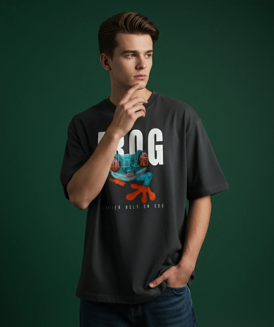 F.R.O.G Unisex Oversized Classic T-Shirt