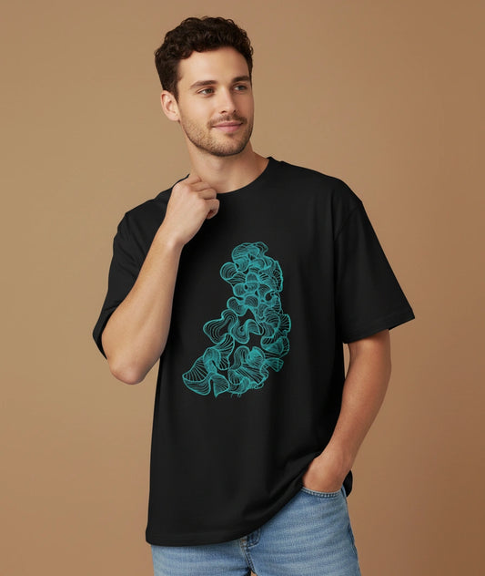 Waves Unisex Oversized Standard T-Shirt