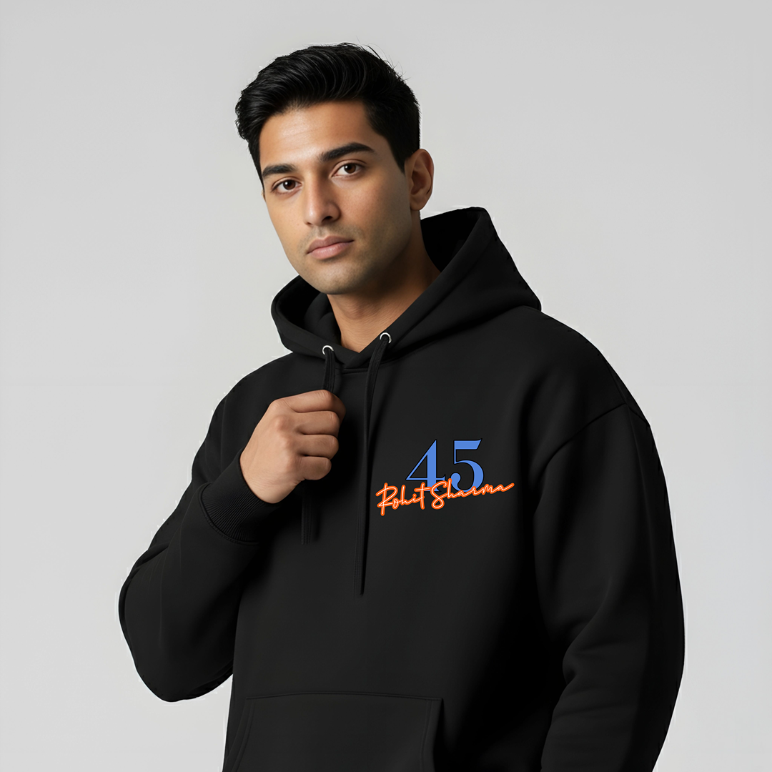 Rohit Sharma “45” Signature Tee – Limited Edition