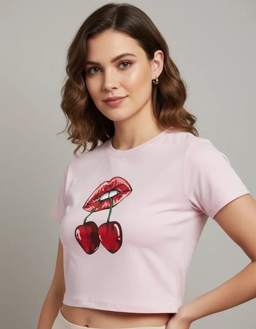 Cherries Baby Tee