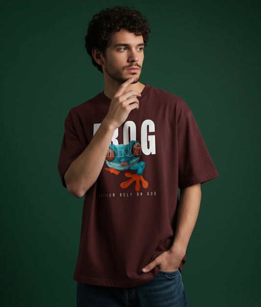 F.R.O.G Unisex Oversized Classic T-Shirt