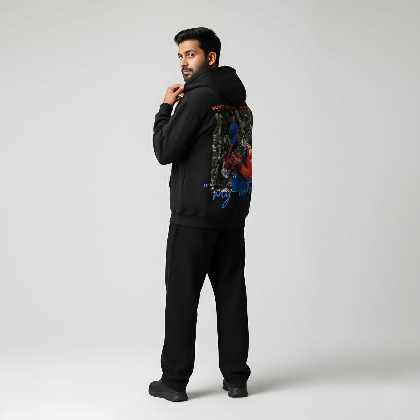 Rohit Sharma “45” Signature Tee – Limited Edition